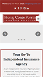 Mobile Screenshot of honigconte.com